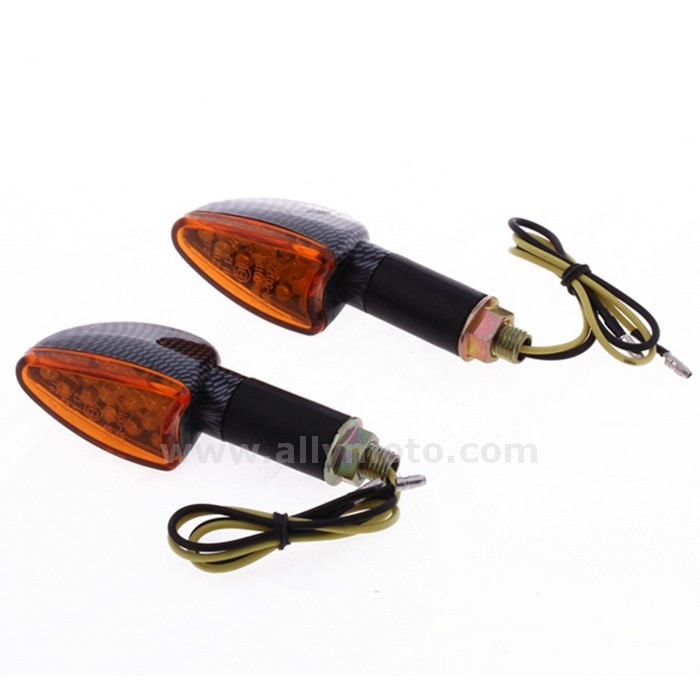 29 Yellow 15 Led Turn Signal Light Bulb Blinker Lens Dc12V 10Mm